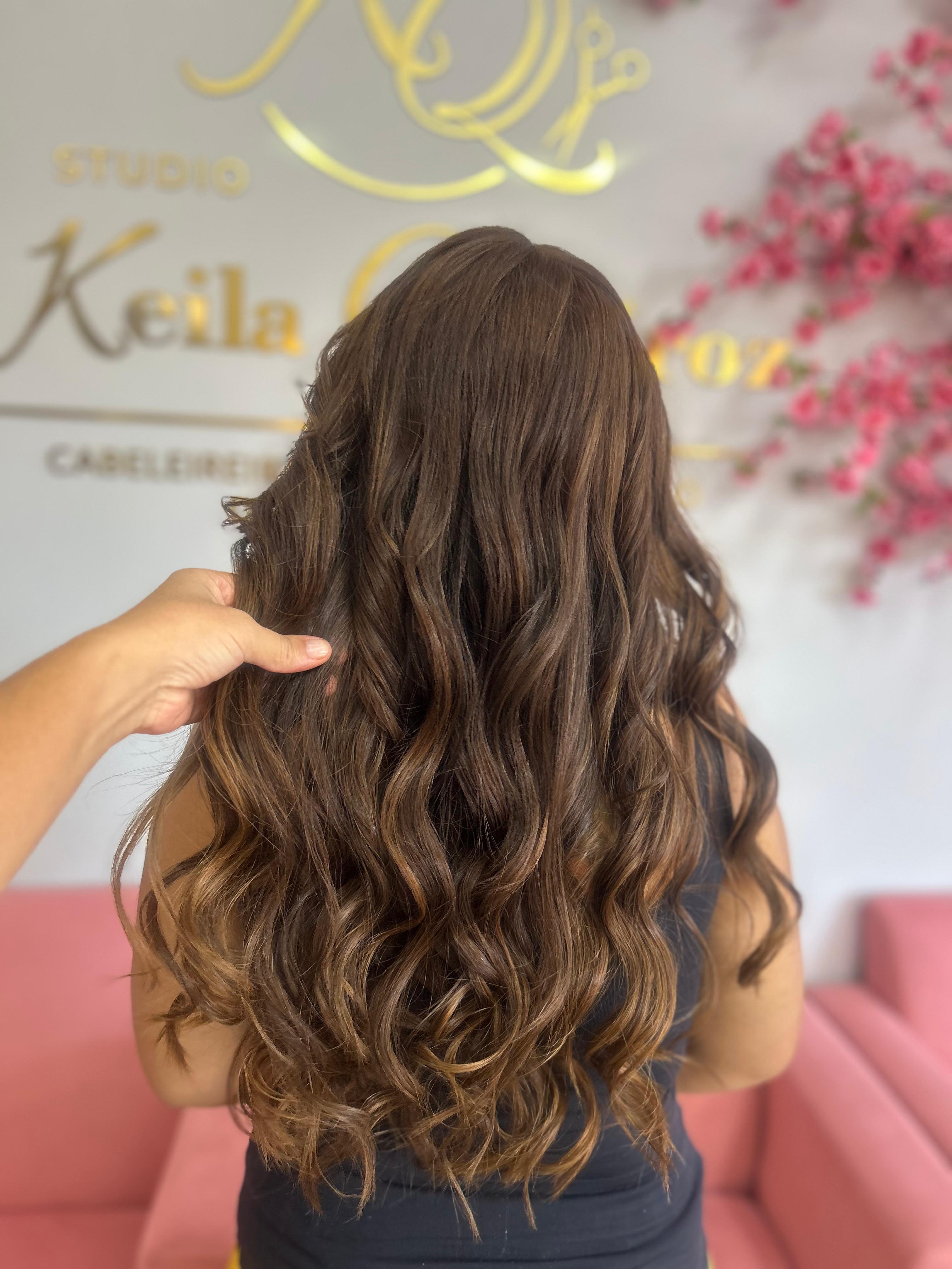 Coloração Marrom Dourado